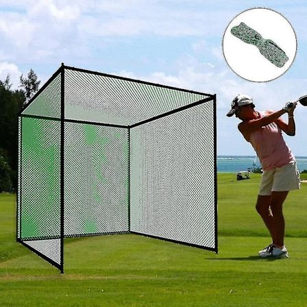 1 kpl 3*3m Golf-verkko Golf-lyöntiharjoitteluverkko Golf-lyöntiharjoitteluverkko Harjoitteluun Sisä- ja Ulkokäyttöön