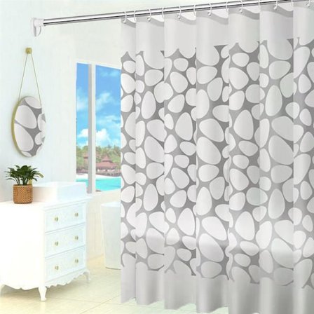 Bruseforhæng 180 x 200 cm, badeforhæng, vandtæt stof