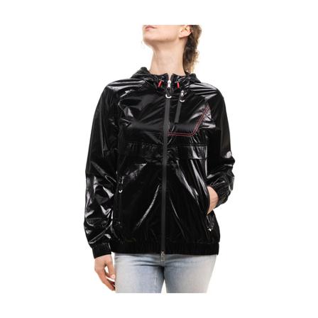 Emporio Armani Ea7, Ventus 7 Jacket Zwart, Dames, Maat:S,stof
