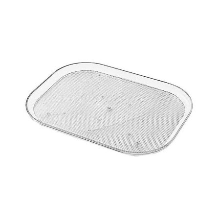 Dreieskive-organisator for kjøleskap, klar firkantet kjøleskapsorganisator, for skap, bord, Pa