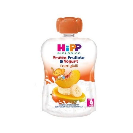 Hipp Frutta Frullata & Yogurt Frutti Gialli 90g