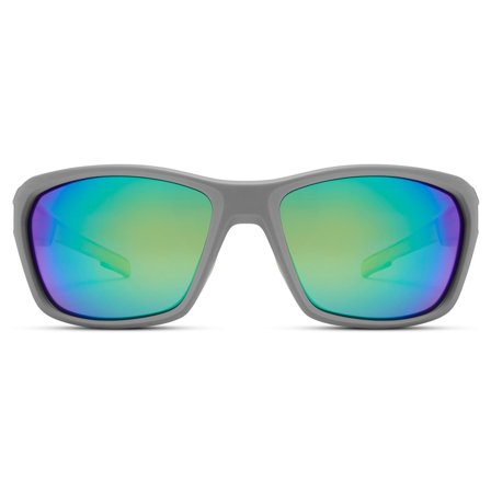 Polarised Grey Sports Sunglasses with Blue and Green Lenses for Men - Sports sunglasses
