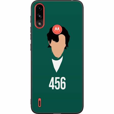 Motorola Moto E7 Power Svart Skal Squid Game