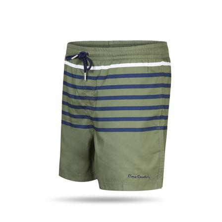 Pierre Cardin Swim Short Stripe , Groen , Heren , Maat: S Badmode