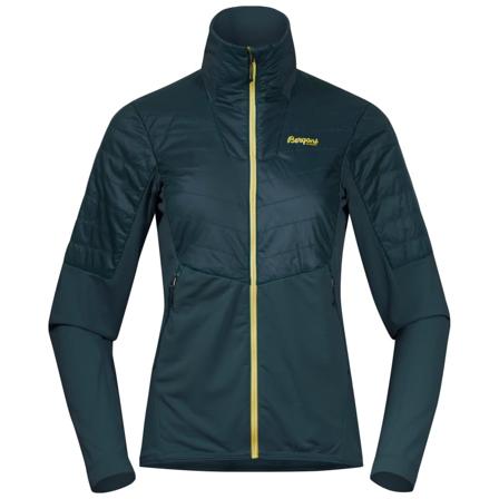 Bergans Women's Senja Midlayer Jacket Women middle-layer synthetic jackets Blue S