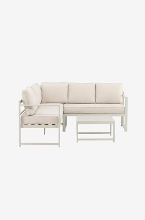 Venture Home - Salvador hjørnesofa - Beige - Havesofaer - Fra Homeroom