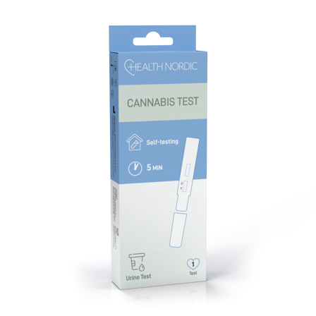 Health Nordic Cannabis Test, 1 stk.