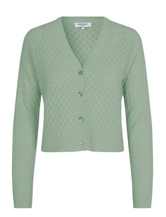 Rosemunde Rwlaica Cashmere Pointelle Cardigan - Green - L