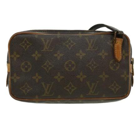 Louis Vuitton Vintage, Pre-owned Canvas louis-vuitton-bags Bruin, Dames, Maat:ONE Size