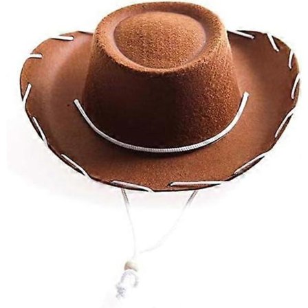 Woody Cowboyhatt Kostyme for Barn - Brun