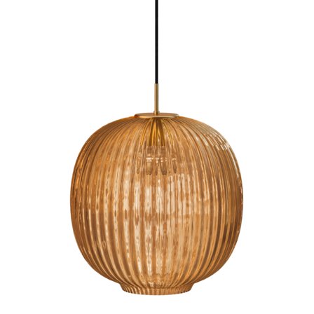 Edgeform Vibra taklampe 35 cm, amber