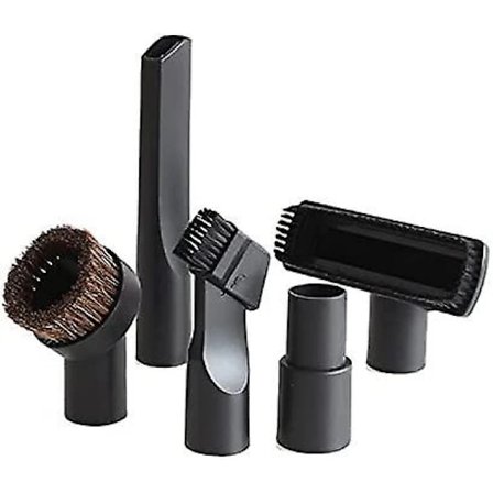 【xj】5-pack 32 mm dammsugartillbehör, fogmunstycke med borste 32 mm