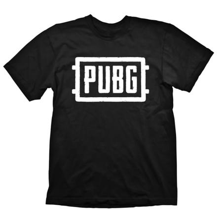 Pubg, T-shirt - Logo Black Black S