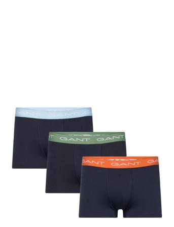 Trunk 3-Pack Boksershorts Marineblå GANT*Betinget Tilbud