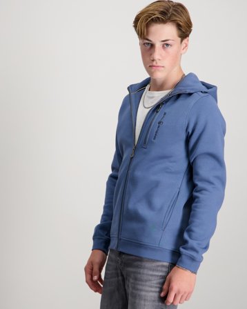 Sail Racing JR BOWMAN ZIP HOOD Blauw Hoodies Jongens - Kids Brand Store
