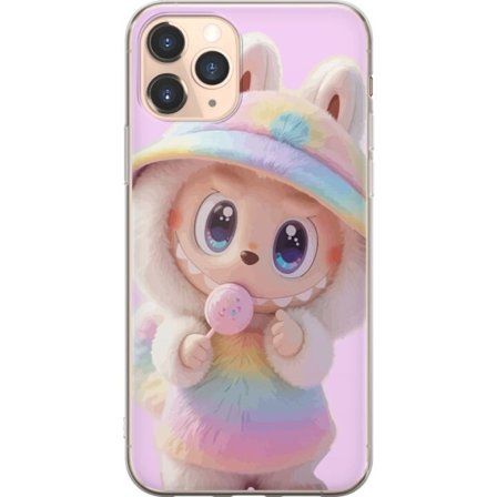 Yhteensopiva Puhelinkuori Apple iPhone 11 Pro Monsteri pupunukke vinyylihahmo hauskoilla ilmeillä