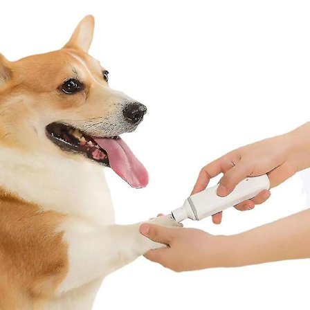 Elektrisk nagelklippare för husdjur, hundar, katter, kaniner, slipmaskin, trimmare, klippmaskin