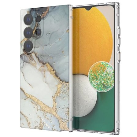 Marmormotiv Samsung Galaxy S24 Ultra skal - Stil A