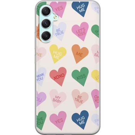 Kompatibelt Mobildeksel til Samsung Samsung Galaxy A34 CandyHearts