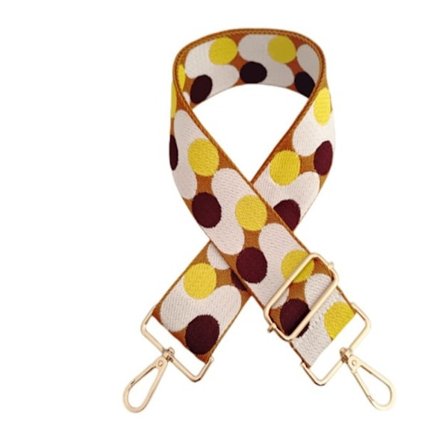 Käsilaukku leveä värillinen hihna Säädettävä olkahihna 02 02