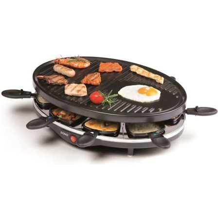 DOMO - Grillplatta Raclette DO9038G 8 personer
