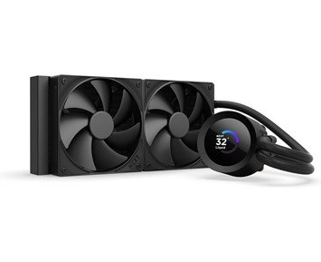 NZXT Kraken Plus 240 Black - Kraken Plus 240 - Effektiv vattenkylning & LCD-skärm