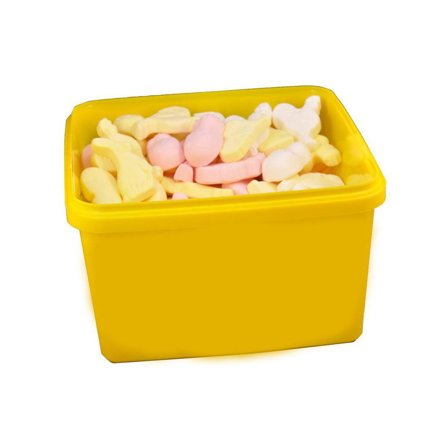 HULTÉN Godis Påskskum Fruktsmak 1kg - Lyreco - Kök och servering - Ätbart - Godis och choklad