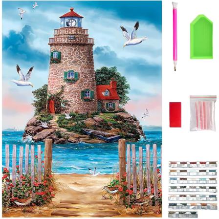 5D kauneus timanttimaalaus sisustuspaketti 30*40cm 28