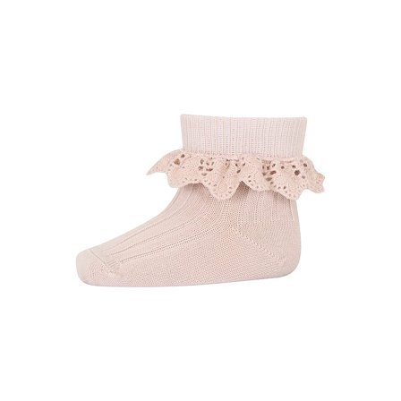 MPkids Lea Socks - Lace Rose Dust 19/21, Børn & Forældre, Børnetøj, Babysokker