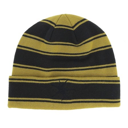 Vans - Jaune cuff Bonnet - Skate Blurry Stripe Beanie Black Cuff @ Hatstore