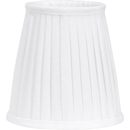 PR Home - Lampskjerm Cia Plissé Vit 20cm Hvit