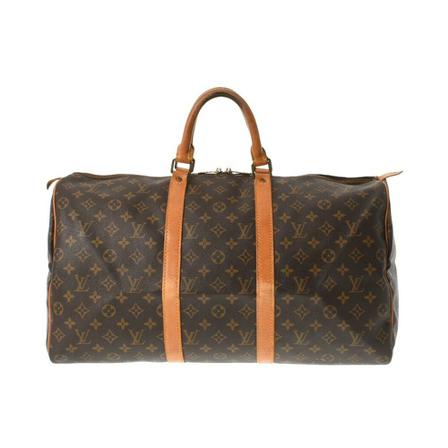 Louis Vuitton Vintage, Pre-owned Keepall 50 Bag Bruin, Dames, Maat:ONE Size