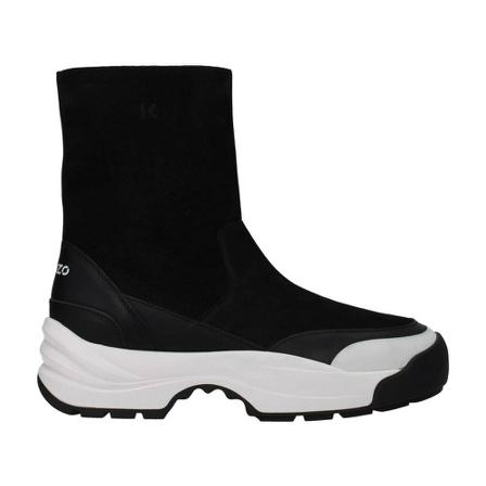 Kenzo, Ankle Boots Zwart, Heren, Maat:41 EU,suede