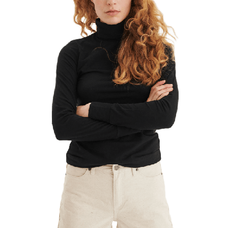 Inwear Fang Rollneck Överdelar Dam Svart 3XL