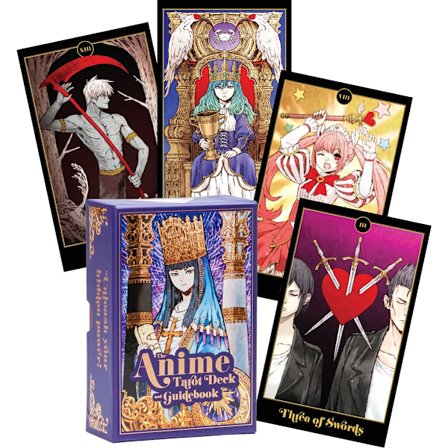 The Anime Tarot Deck and Guidebook 9781647225698