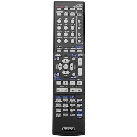 Ny fjernbetjening egnet til Pioneer VSX-521/AXD7660/VSX-422-K/AXD7622 AV-receiver