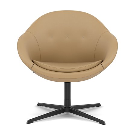Varier Furniture Kokon Club - Brown Leather - Black base