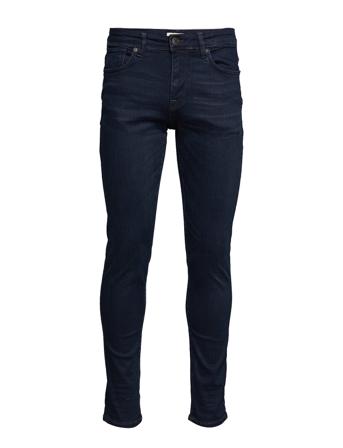 Slhslim-Leon 6155 Bb Super St Jns J Slimmade Jeans Blå Selected Homme