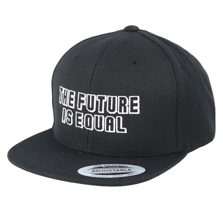Kinder Kiddo Cap - Schwarz snapback Cap - Kinder The Future Is Equal Black Snapback @ Hatstore