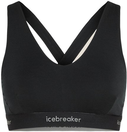 Icebreaker Mer 125 Cool-Lite Sprite Racerback Bra urheiluliivi, Black
