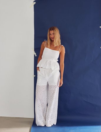 Noella Libby Blouse - White - XS