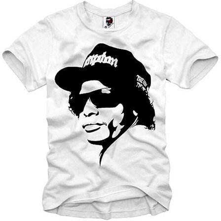 T-tröja Eazy E Easy Nwa Old School Rap