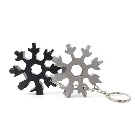 Multifunktionsverktyg i Snökristalldesign – Allt-i-Ett Redskap