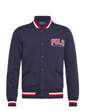 Polo Ralph Lauren | Letterman-Logo Fleece Baseball Jacket | S