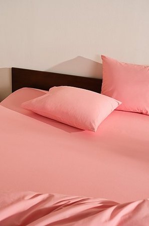 Jotex - Dra-på-lakan Ekologisk Aprikosrosa ZACK - Köp Dra-på-lakan hos Jotex