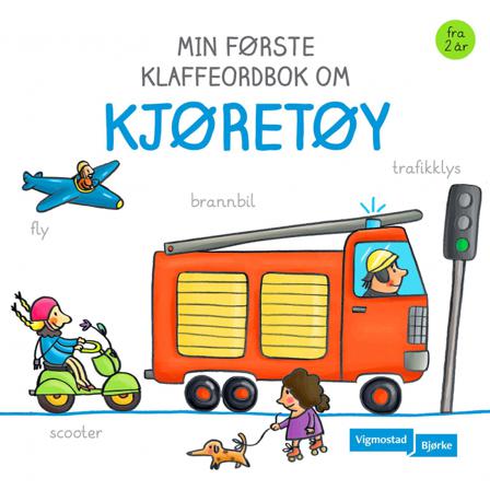 Min første klaffeordbok om kjøretøy - Bok - Board book