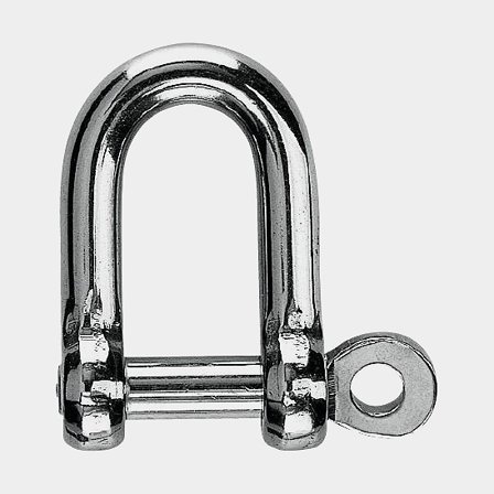 Schackel smidd rak säkerhetskruv 10 mm