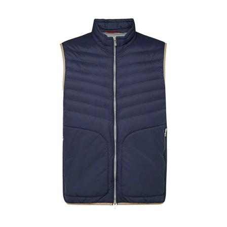 Brunello Cucinelli Vests Blå, Herre Veste