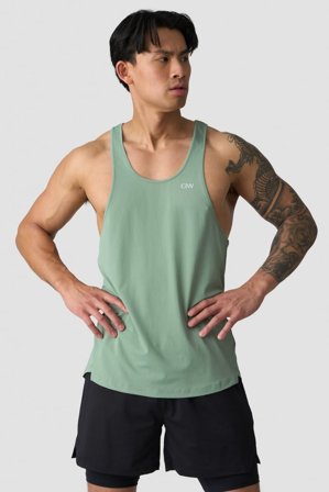 ICANIWILL - Stride Stringer Top Light Moss - Herre - ICIW