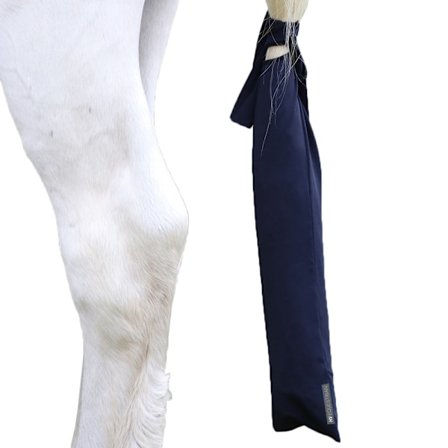 Hy Flex Lycra Hästsvanspåse One Size Marinblå